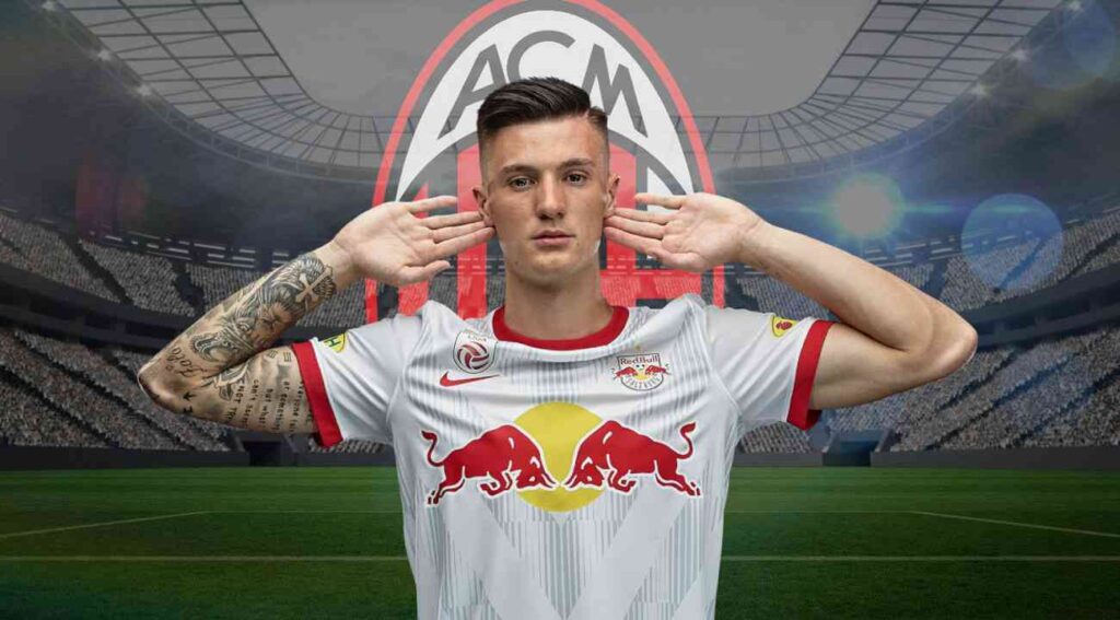 Benjamin Sesko a Milan célkeresztjében van