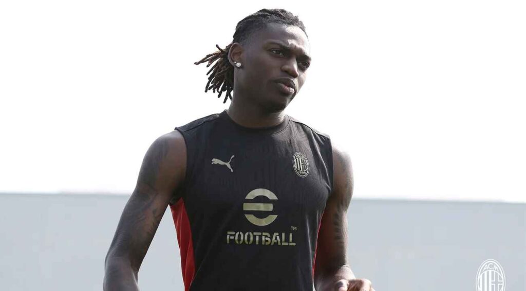 Rafa Leao visszatért és újra edzésbe állt