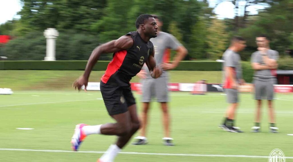 Fofana edzésbe állt a csapattal Milanellóban