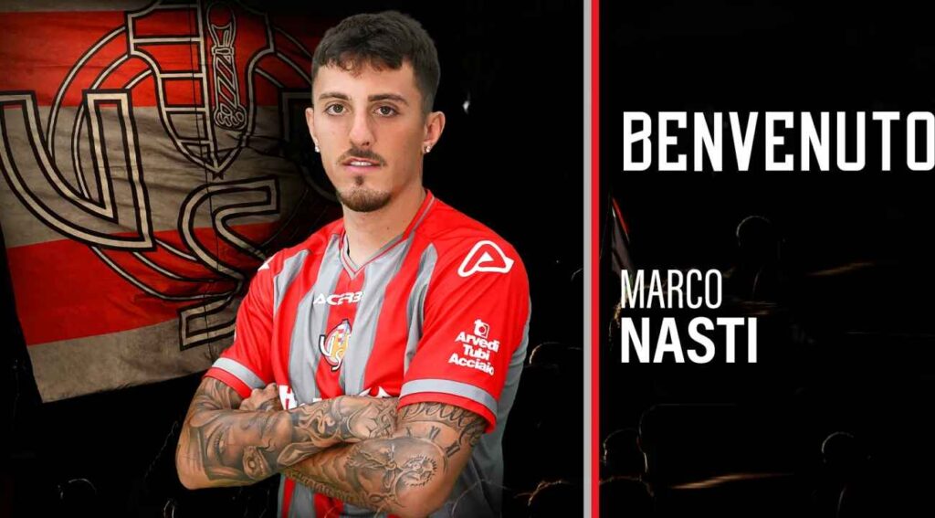Hivatalos: Marco Nasti a Cremonese játékosa