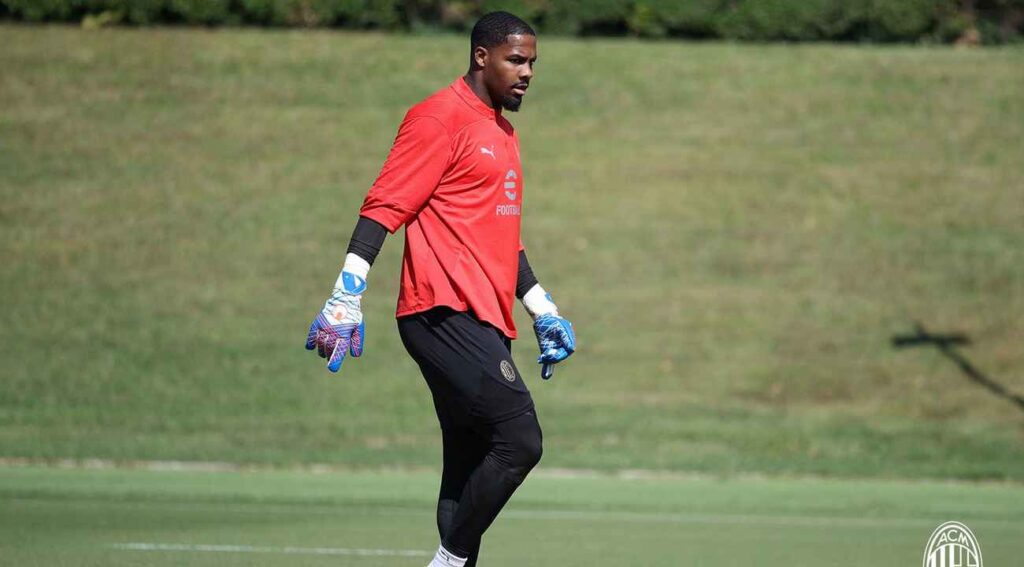 Maignan újra edzésben, védhet az Inter ellen