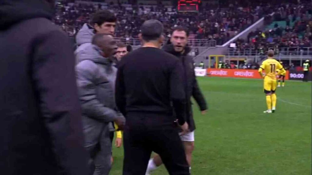 Conceicao és Calabria heves vitája – VIDEÓ
