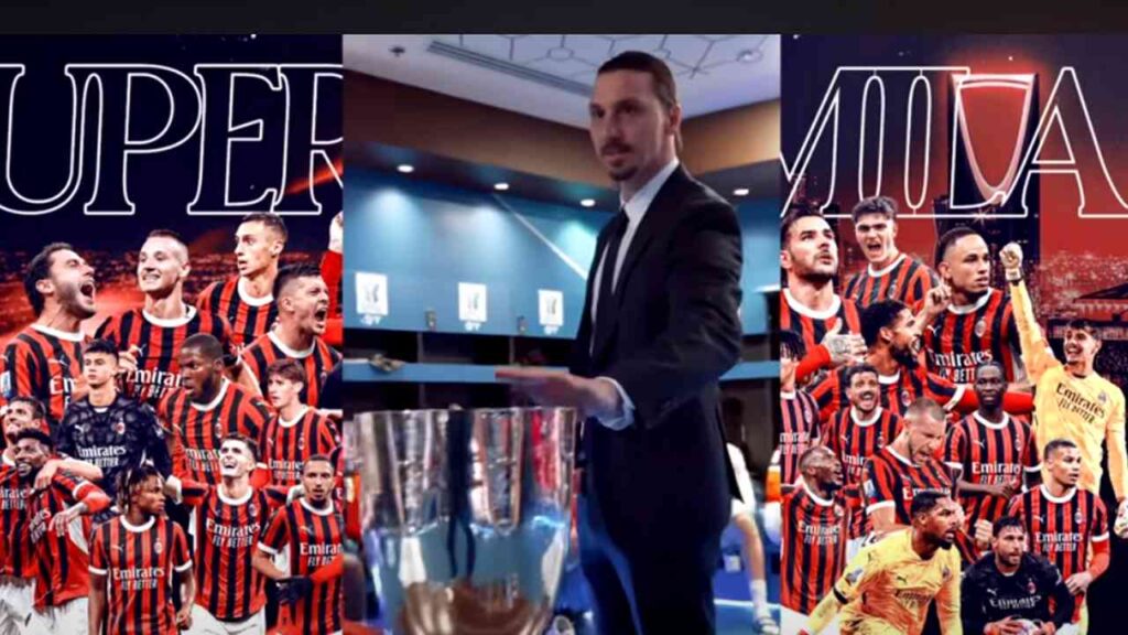 VIDEÓ: Ibra beszéde a Szuperkupa megnyerése után