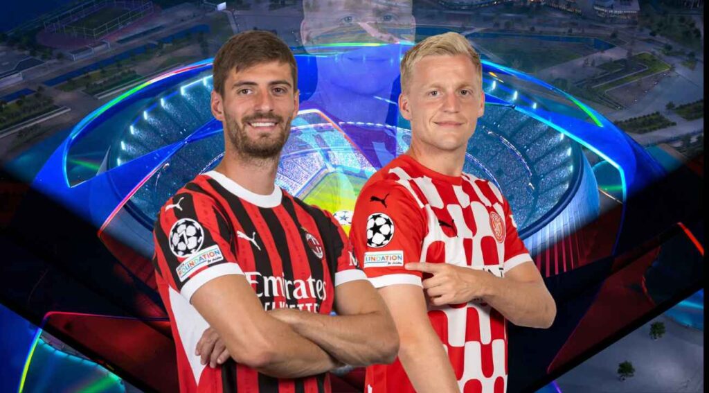 Milan-Girona meccs következik a Bajnokok Ligájában