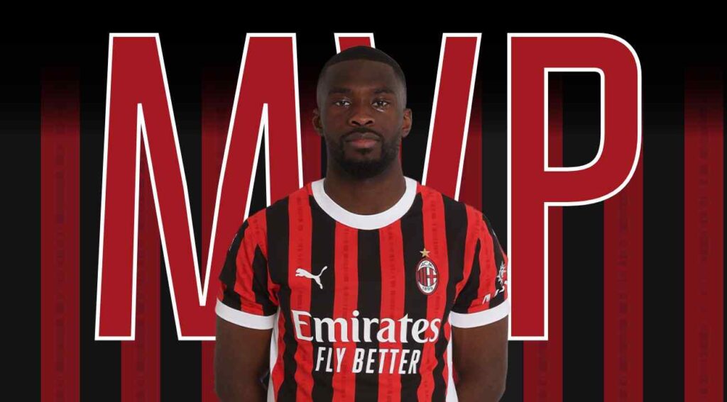 Tomori lett az MVP az Inter elleni derbin