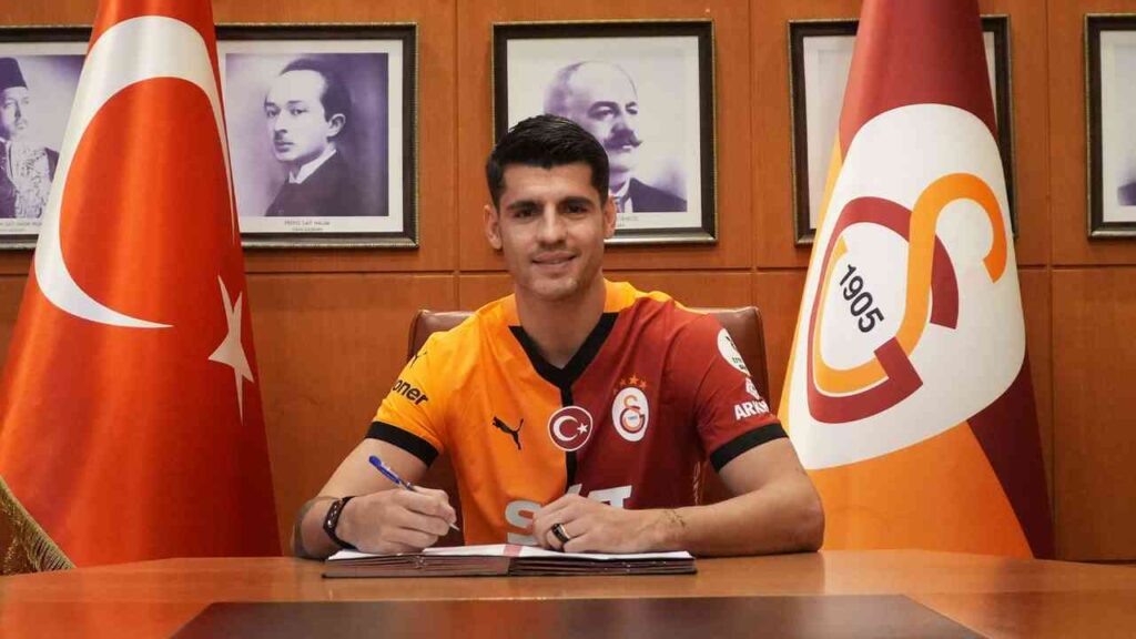Hivatalos: Morata a Galatasarayhoz szerződött