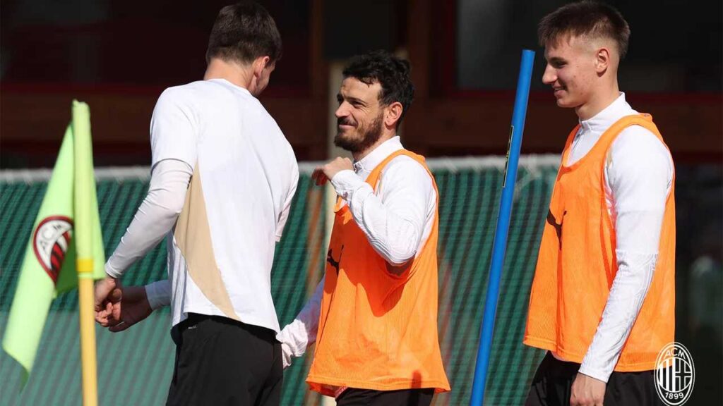 Florenzi újra a csapattal edzett Milanellóban