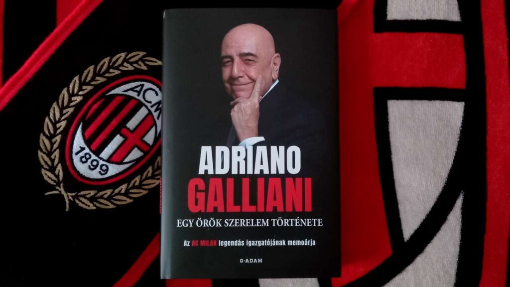 Megvásárolható Adriano Galliani könyve