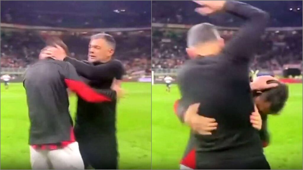 Így örült Conceicao és Florenzi a Milan-gólnak