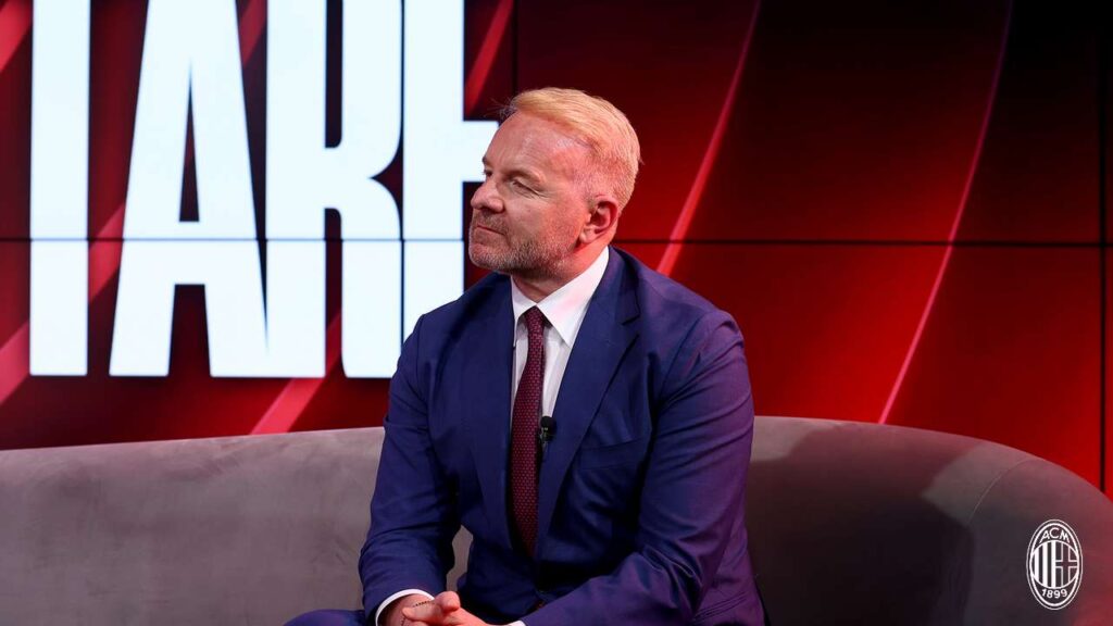 Tare első interjúja a Milan igazgatójaként