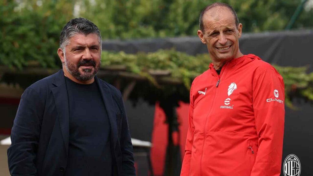 Gattuso ellátogatott a csapat edzésére – VIDEÓ