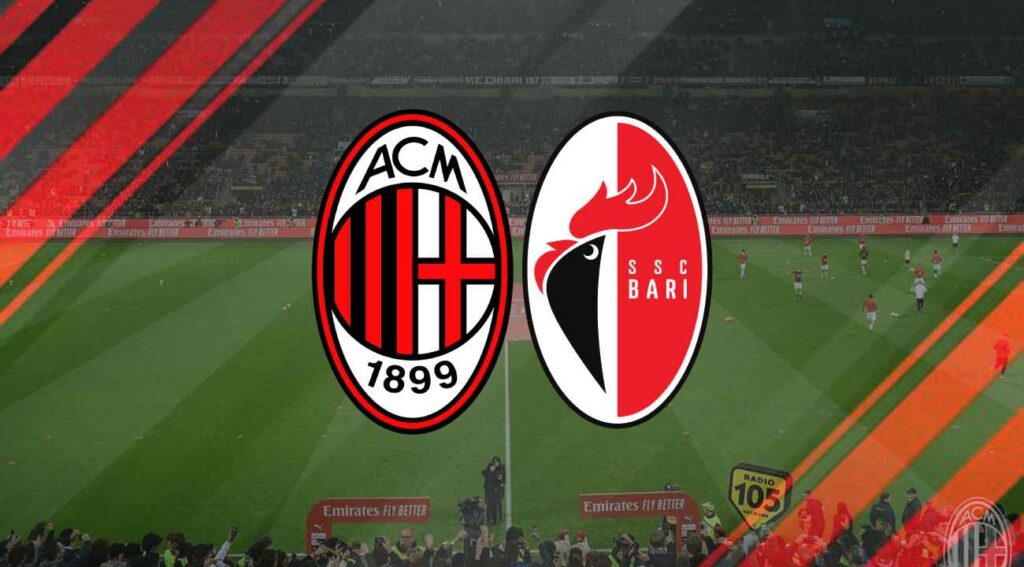 Milan-Bari: kezdőcsapatok