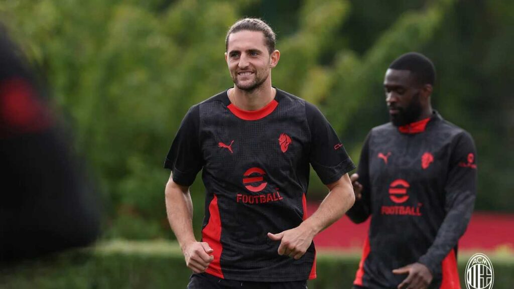 Rabiot újra edzésbe állt a csapattal