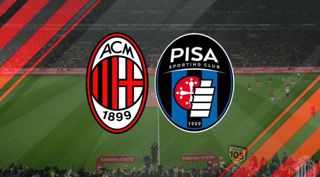 Milan-Pisa: kezdőcsapatok