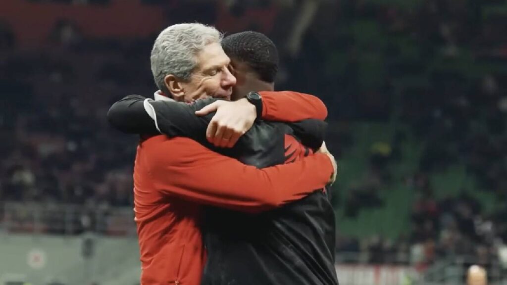 A kapusedző beszédet mondott Maignannak