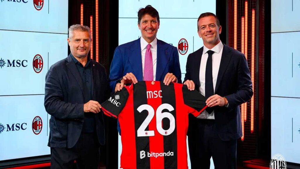Az MSC marad a Milan vállszponzora