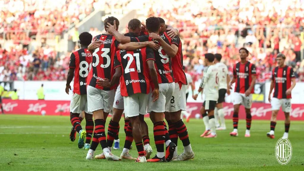 A Milan 4-2-re legyőzte a Manchester Unitedet